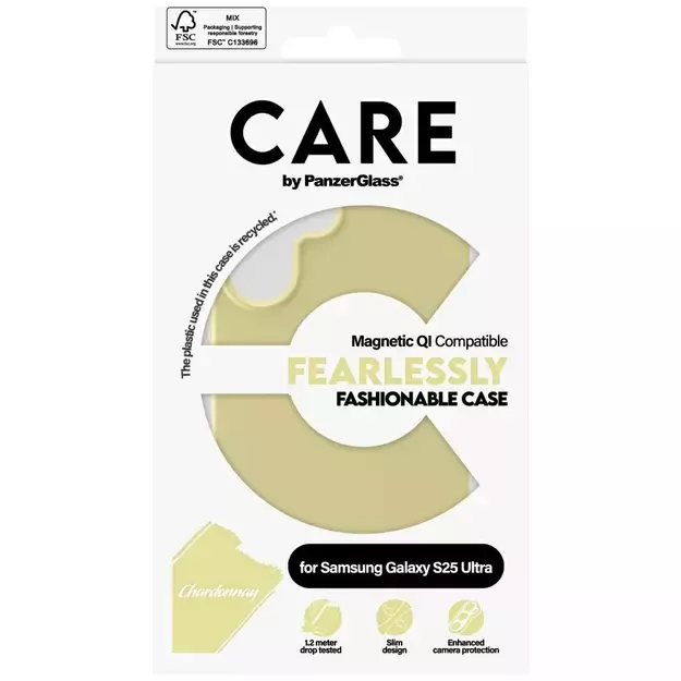 CARE by PanzerGlass Fashion QI Case for Samsung Galaxy S25 Ultra - Purple 6