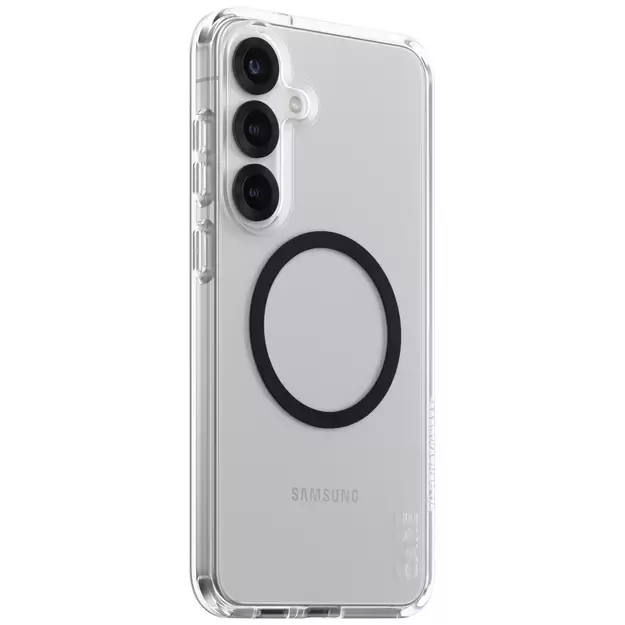 CARE by PanzerGlass Flagship Urban Combat Black QI Case for Samsung Galaxy S25+ - Transparent 5