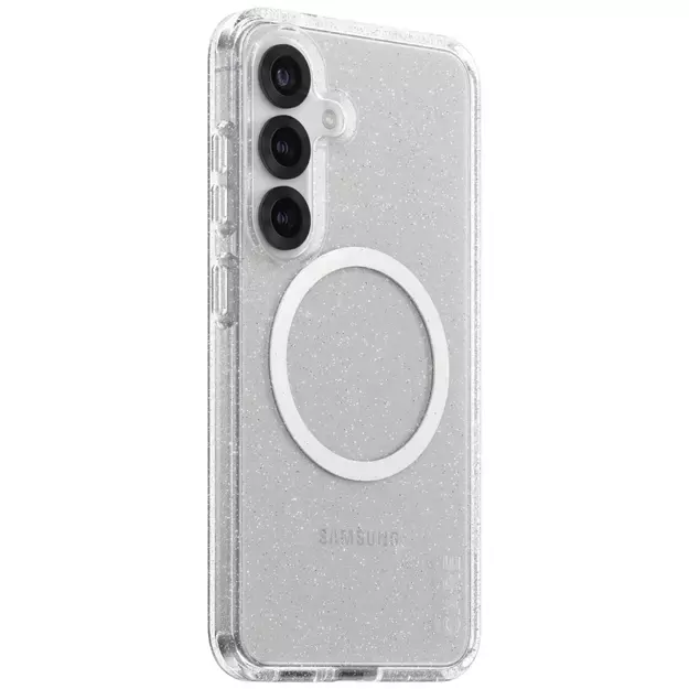 CARE by PanzerGlass Flagship Urban Combat Starlight White QI Case for Samsung Galaxy S25 - Transparent 1
