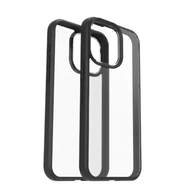 Otterbox React iPhone 15 Pro Max Case - Clear Black 1