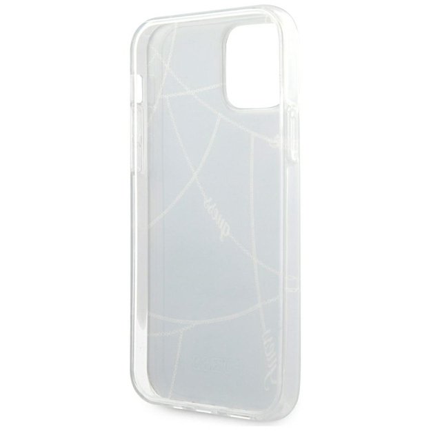 Guess GUHCP12SPCUCHBK iPhone 12 mini 5.4&quot  black/black hardcase Gold Chain Collection 17