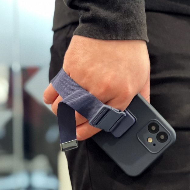 Rope case Gel Lanyard Cover with Chain Purse Lanyard Xiaomi Redmi 10X 4G / Xiaomi Redmi Note 9 navy blue 34