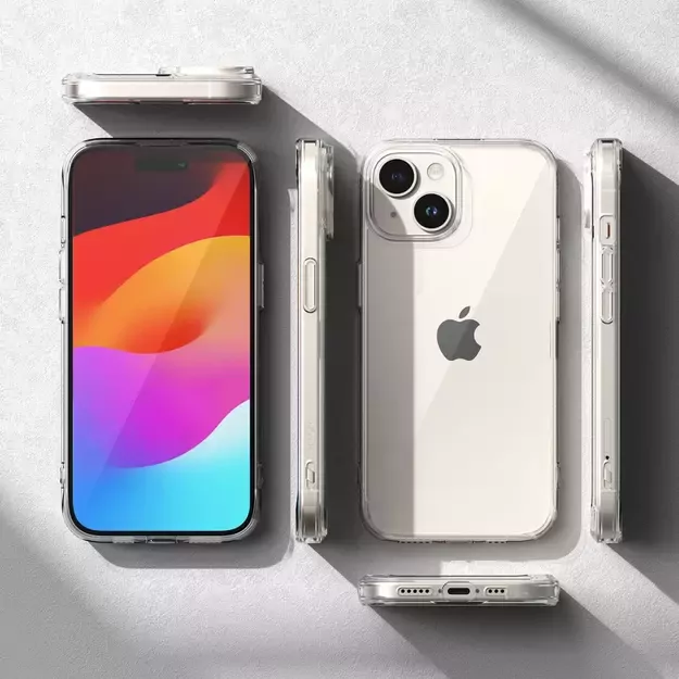 Ringke Fusion iPhone 15 Plus Case - Clear 15