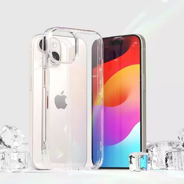 Ringke Fusion iPhone 15 Plus Case - Clear 13