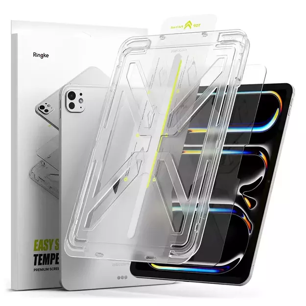 Ringke Easy Slide Tempered Glass for iPad Pro 11&quot  2024 (5th Gen.)