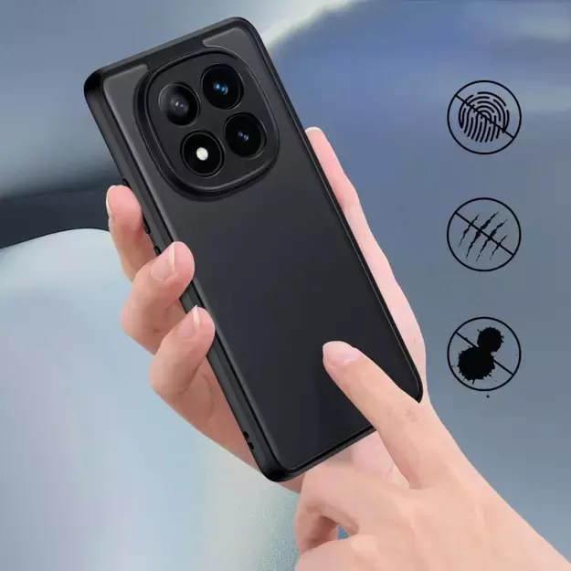 Tech-Protect MagMat Case for Xiaomi Redmi Note 14 Pro 5G / Poco X7 5G - Matte Black 2