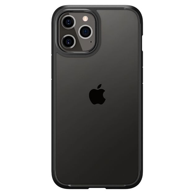 Spigen Ultra Hybrid Case for iPhone 12 / iPhone 12 Pro - Matte Black 15
