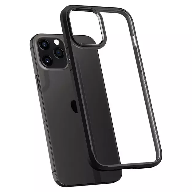 Spigen Ultra Hybrid Case for iPhone 12 / iPhone 12 Pro - Matte Black 28