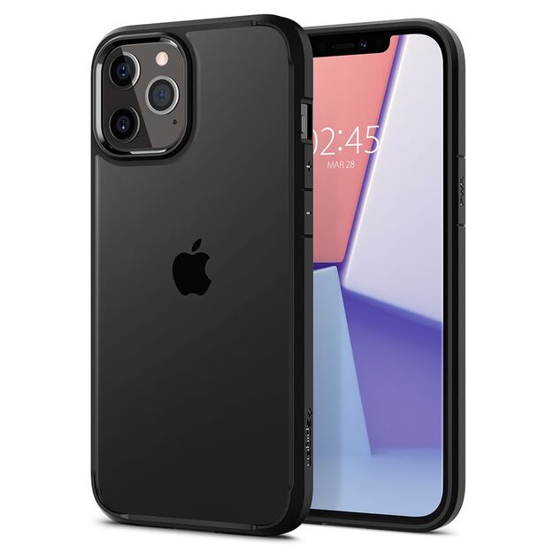 Spigen Ultra Hybrid Case for iPhone 12 / iPhone 12 Pro - Matte Black 14