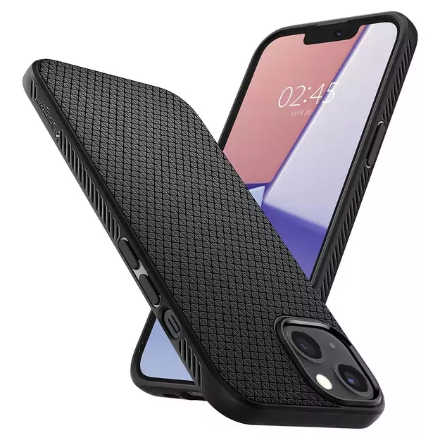 Spigen Liquid Air Case for iPhone 13 mini - Matte Black 31