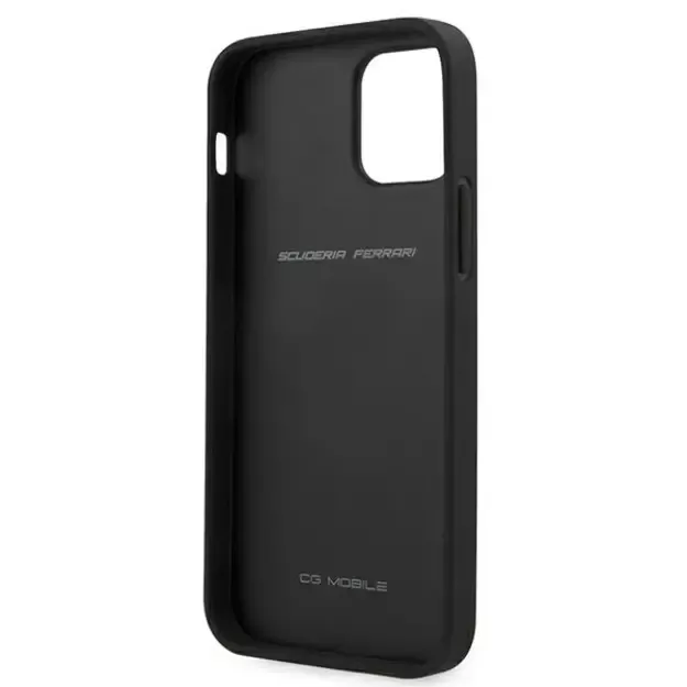 Ferrari FESAXHCP12LRE iPhone 12 Pro Max 6.7&quot  red/red hardcase On Track Carbon Stripe 13