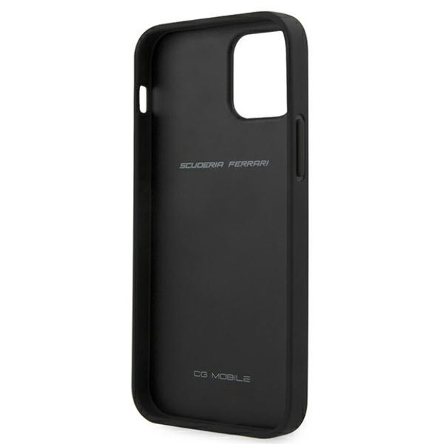 Ferrari FESAXHCP12LRE iPhone 12 Pro Max 6.7&quot  red/red hardcase On Track Carbon Stripe 6