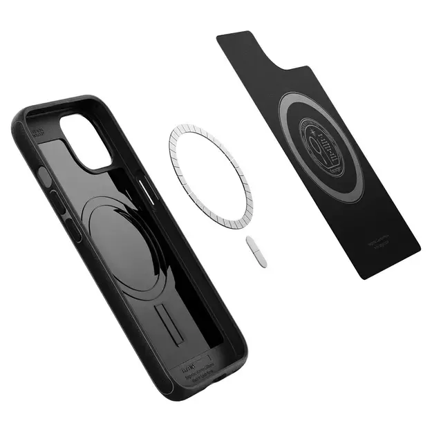 Spigen Mag Armor Case with MagSafe for iPhone 13 - Matte Black 15