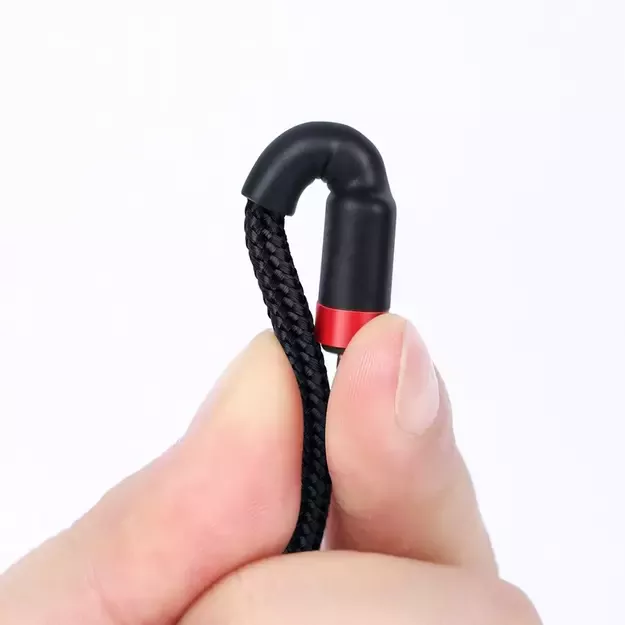 Baseus CATKLF-G91 USB-C - USB-C PD QC cable 60W 3A 480Mb/s 1m - black and red 5