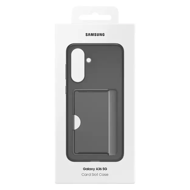 Samsung Card Slot Case EF-OA366TBEGWW with Card Slot for Samsung Galaxy A36 5G - Black 12