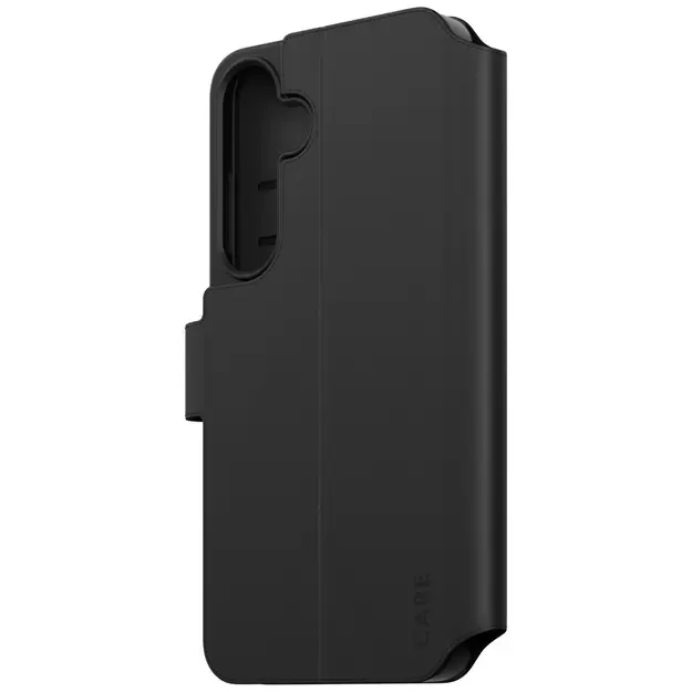 CARE by PanzerGlass Feature Wallet Kickstand Case for Samsung Galaxy S25+ - Black 2
