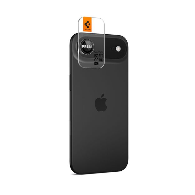 Spigen Optik Pro Glas.tR &rdquo;EZ FIT&rdquo; Camera Cover 2-pack for iPhone Air - Black 5