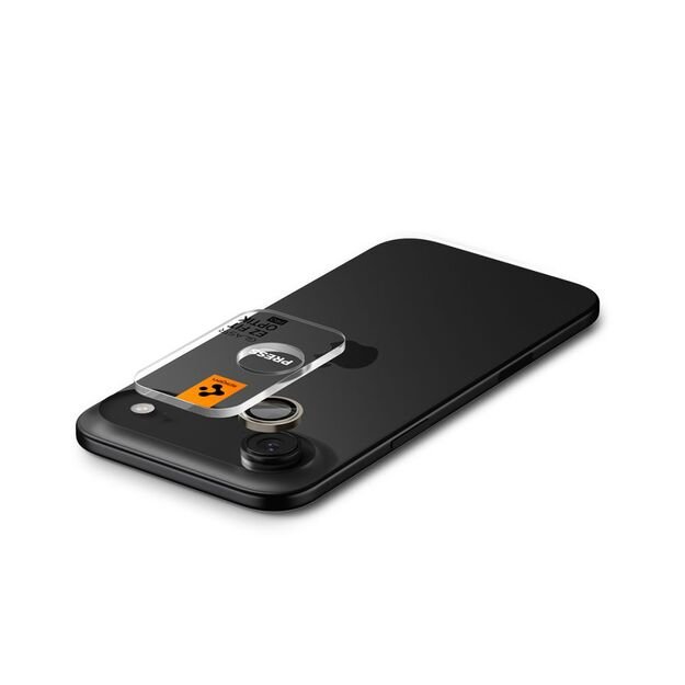 Spigen Optik Pro Glas.tR &rdquo;EZ FIT&rdquo; Camera Cover 2-pack for iPhone Air - Black 4