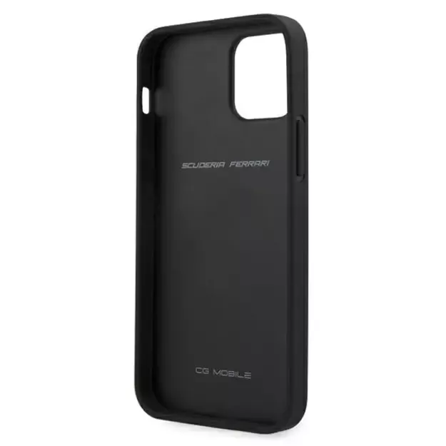 Ferrari FEOGOHCP12MBK iPhone 12/12 Pro 6.1&quot  black/black hardcase Off Track Perforated 2