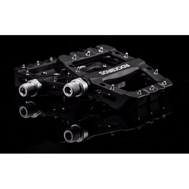 Rockbros 2017-12CBK Nylon Bicycle Pedal Set - Black 3