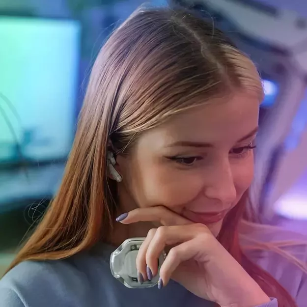 Acefast T8 TWS Bluetooth Wireless Headphones - Light Blue 3