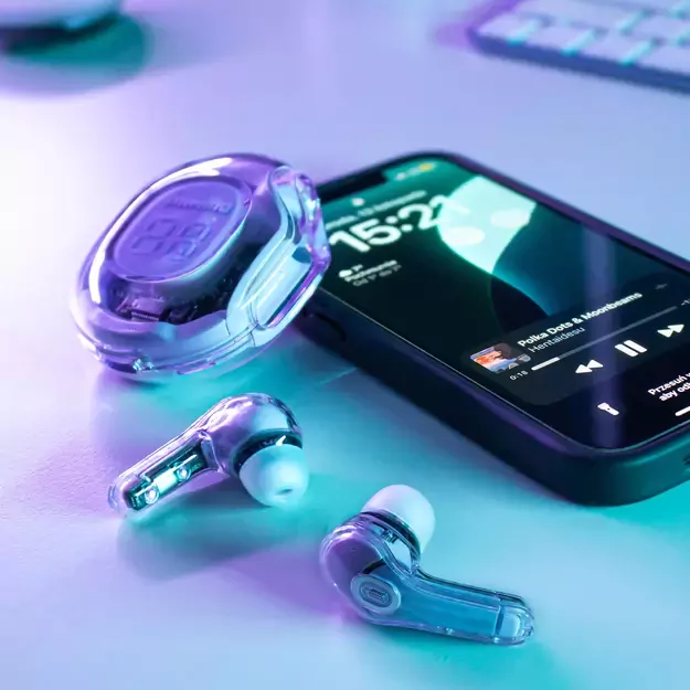 Acefast T8 TWS Bluetooth Wireless Headphones - Light Blue 1