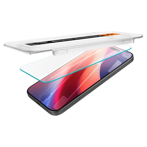 Spigen Glas.tR EZ Fit Tempered Glass for iPhone 16 Pro Max / 17 Pro Max - 2 pcs. 11