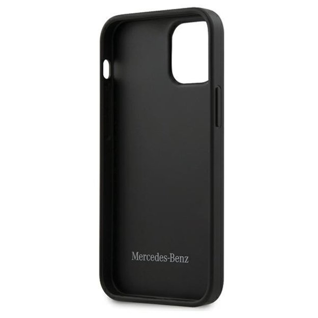 Mercedes MEHCP12SMULBK iPhone 12 mini 5,4  czarny/black hardcase Wave Line 3
