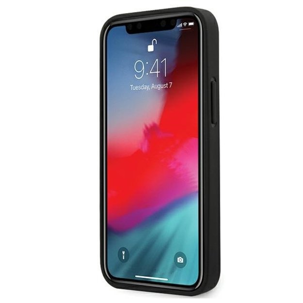 Mercedes MEHCP12SMULBK iPhone 12 mini 5,4  czarny/black hardcase Wave Line 2