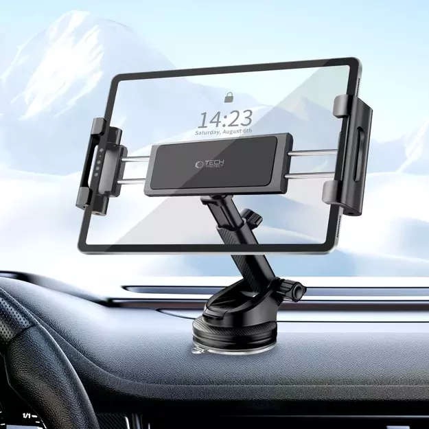 Tech-Protect V4 Car Tablet Holder for Cockpit Mount - Black 4