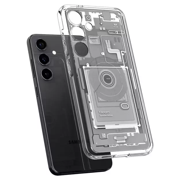 Spigen Ultra Hybrid Case for Samsung Galaxy S24 Zero One - White 10