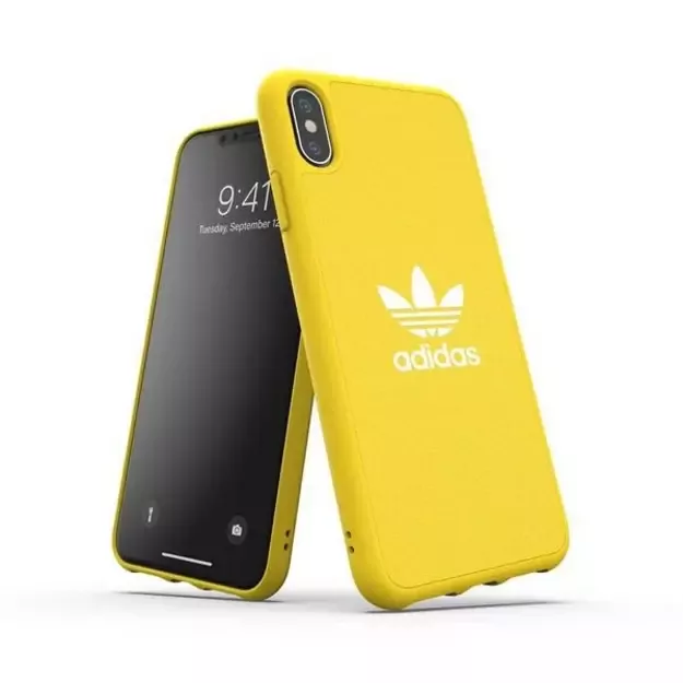 Adidas Molded Case Canvas case for iPhone Xs Max - yellow