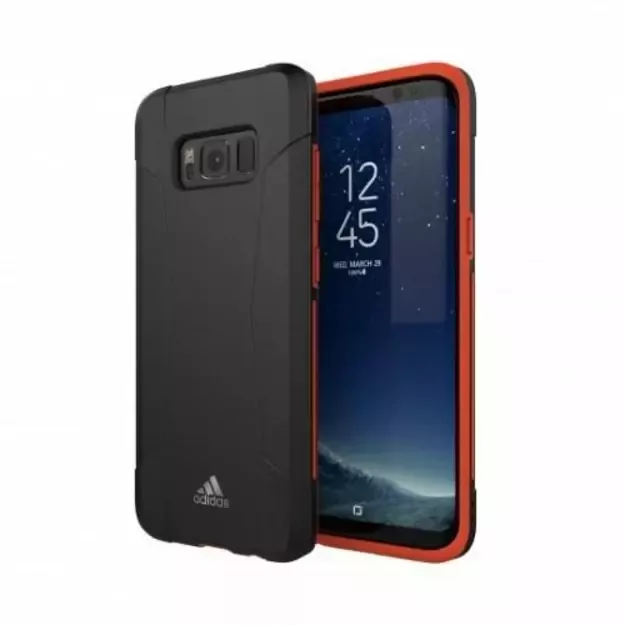 Adidas SP Solo Case for Samsung Galaxy S8 - Black and Red