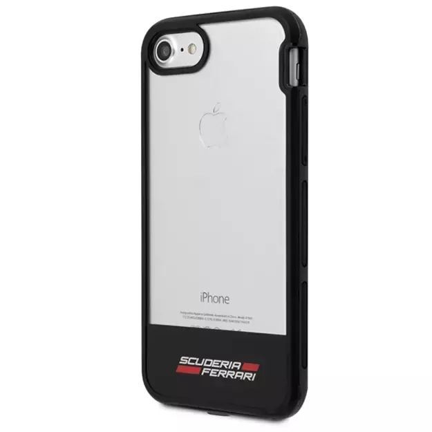 Ferrari Racing Shield Case for iPhone 7 / 8 / SE 2020 / SE 2022 - Semi-Transparent 1
