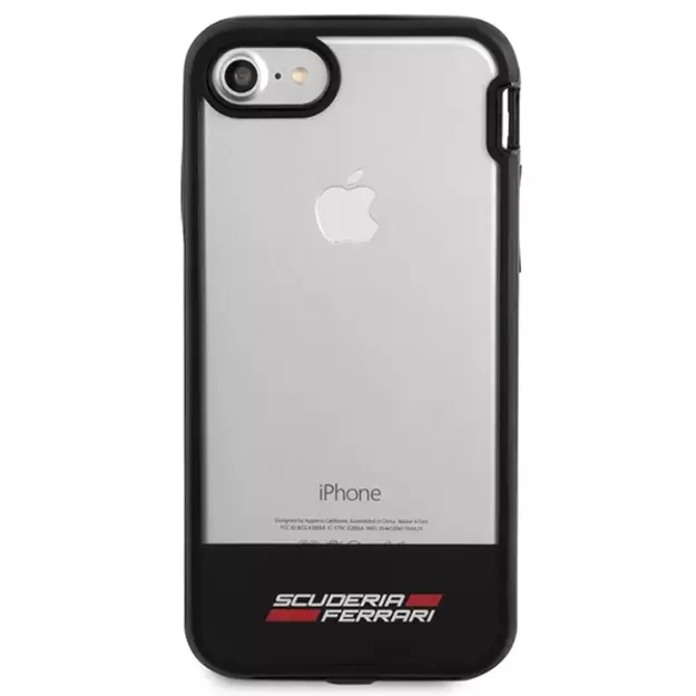 Ferrari Racing Shield Case for iPhone 7 / 8 / SE 2020 / SE 2022 - Semi-Transparent 2