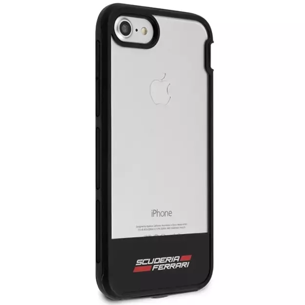 Ferrari Racing Shield Case for iPhone 7 / 8 / SE 2020 / SE 2022 - Semi-Transparent 3
