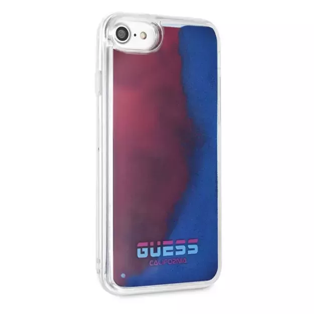 Guess California Glow in the dark case for iPhone 7 / 8 / SE 2020 - red 10
