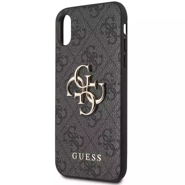 Guess 4G Big Metal Logo iPhone X/XS Case - Gray 11