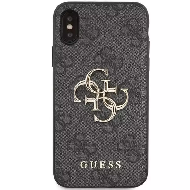 Guess 4G Big Metal Logo iPhone X/XS Case - Gray 8