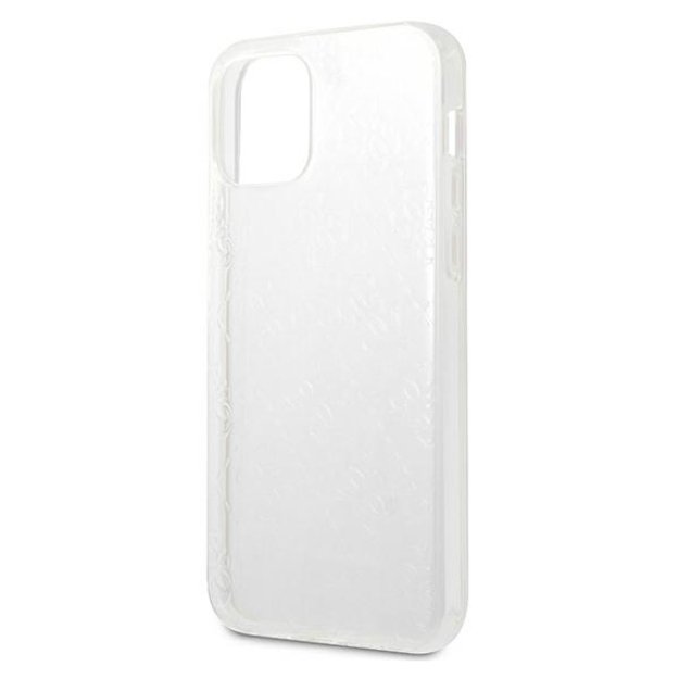 Guess GUHCP12M3D4GTR iPhone 12/12 Pro 6.1&quot  transparent hardcase 4G 3D Pattern Collection 5