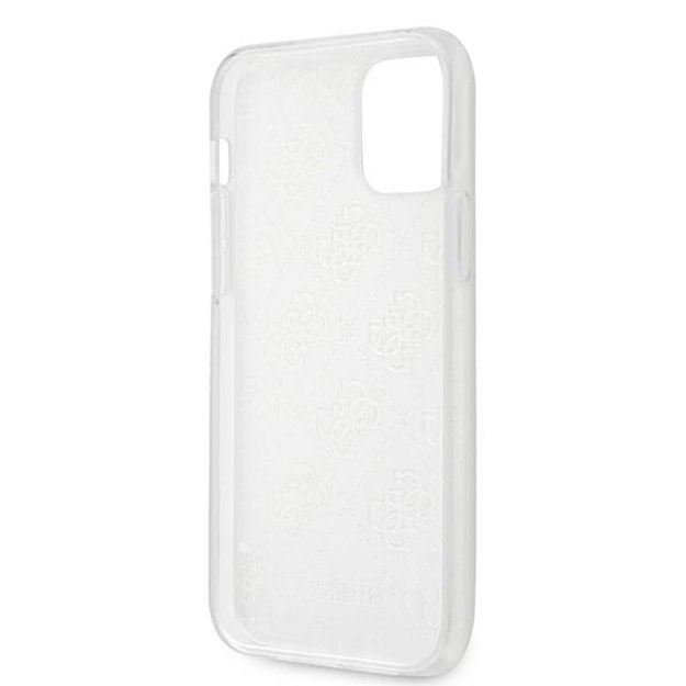 Guess GUHCP12M3D4GTR iPhone 12/12 Pro 6.1&quot  transparent hardcase 4G 3D Pattern Collection 6