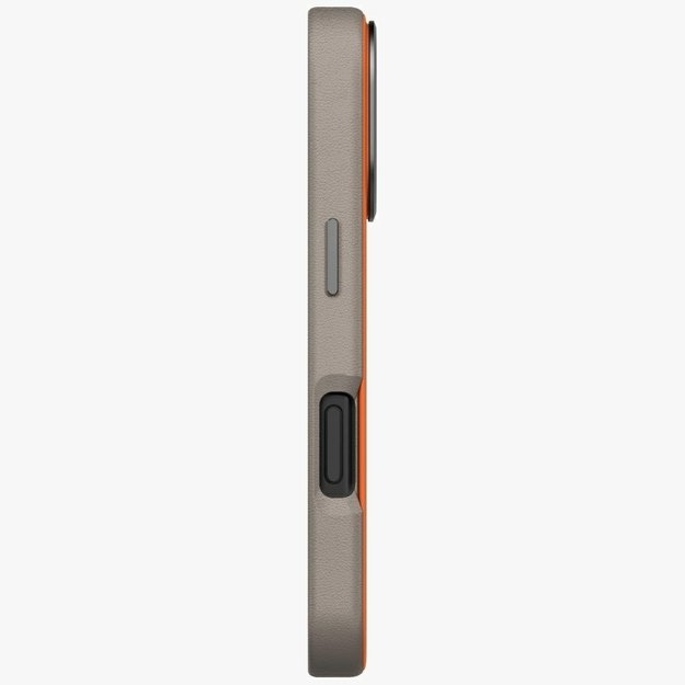 Uniq Lyden DS Case for iPhone 17 Pro Magclick Charging - Orange-Gray 3