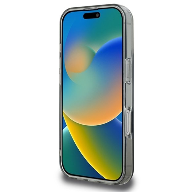 Karl Lagerfeld IML Metal Karl&amp Choupette Head MagSafe Case for iPhone 16 Pro Max - Black 4