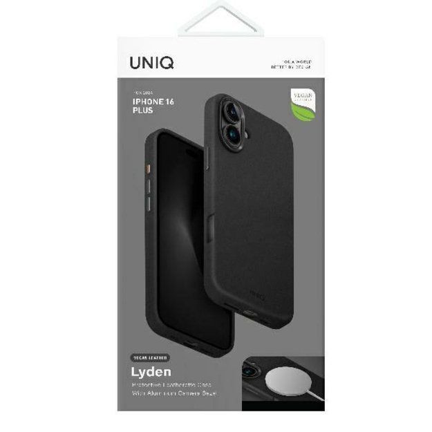 Uniq Lyden Magclick Charging Case for iPhone 16 Plus - Black 5