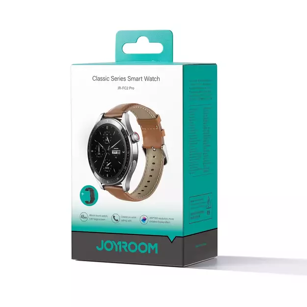 Joyroom Classic Series JR-FC2 Pro Smartwatch with Call Answering Function - Silver 21