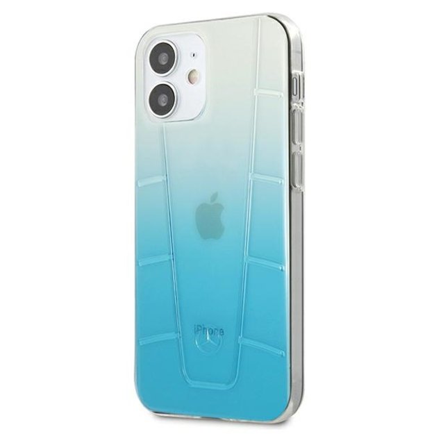 Mercedes MEHCP12SCLGBL iPhone 12 mini 5,4  niebieski/blue hardcase Transparent Line 7