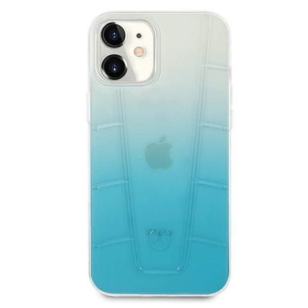 Mercedes MEHCP12SCLGBL iPhone 12 mini 5,4  niebieski/blue hardcase Transparent Line 8