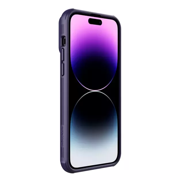 Nillkin CamShield S Case iPhone 14 Pro Max Armored Cover Camera Protector Purple 5