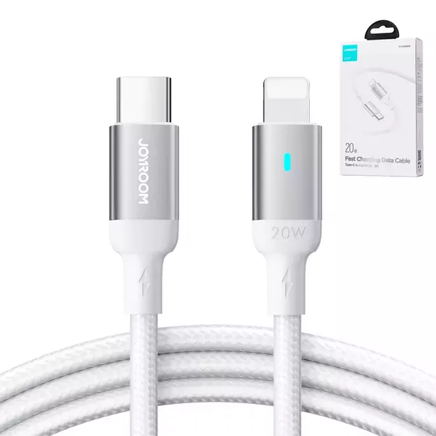 Joyroom Extraordinary Series A10 Lightning / USB-C PD 20W cable 2 m - white 19