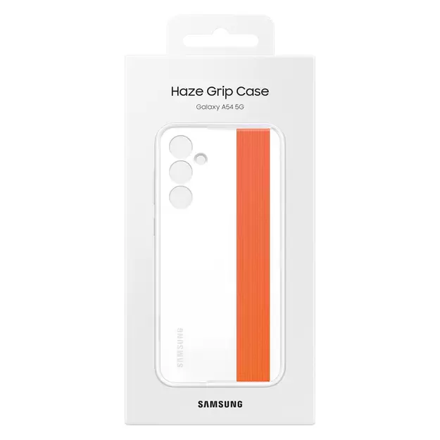 Samsung Haze Grip Case for Samsung Galaxy A54 5G cover white (EF-XA546CWEGWW) 10